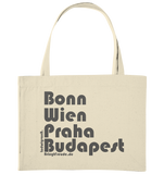 Markttasche Vinyl LP, Organic Shopping Bag -LudwigvanB