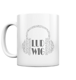 Kaffeetasse Rock, weiss - LudwigvanB.