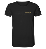Organic Shirt Ludwig (mit Stickmotiv), unisex - LudwigvanB.