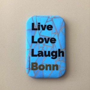 Ludwigs großer Kühlschrank Magnet Live, Love, Laugh, Bonn.
