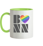 Bonn Love, gute Laune Tasse zweifarbig - LudwigvanB.