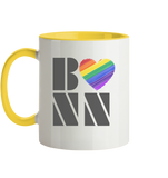 Bonn Love, gute Laune Tasse zweifarbig - LudwigvanB.
