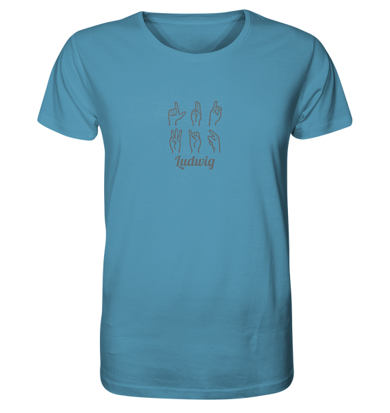 Organic Fair Fashion T-Shirt Sign Language,  Unisex - LudwigvanB.