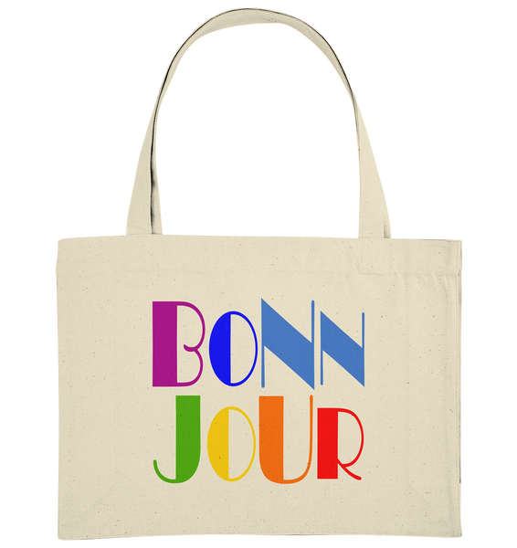 Tasche Bonnjour, Organic Shopping Bag -BringtFreude