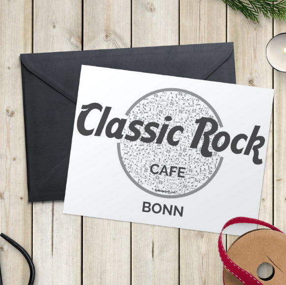 Postkarte Classic Rock Cafe -LudwigvanB.
