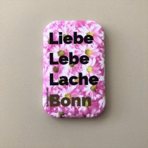 Ludwigs grosser Kuehlschrank Magnet Liebe, Lebe, Lache, Bonn.