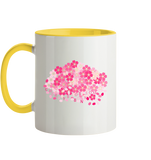 Tasse Cherry Blossom, zweifarbig - Bringt Freude