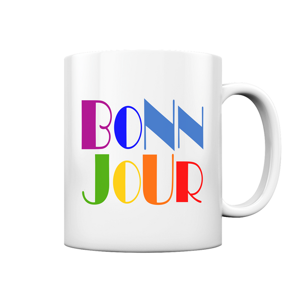 Tasse Bonnjour - Tasse glossy